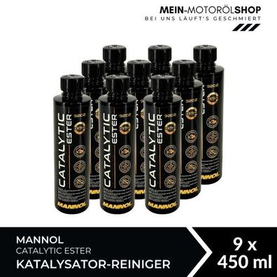 Mannol Catalytic Ester Katalysator-Reiniger 9x450 ML