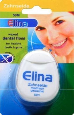 Premium Zahnseide Mint, 50 Meter - Optimale Zahnreinigung & Zahnpflege