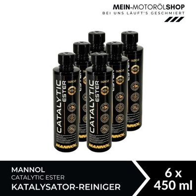 Mannol Catalytic Ester Katalysator-Reiniger 6x450 ML