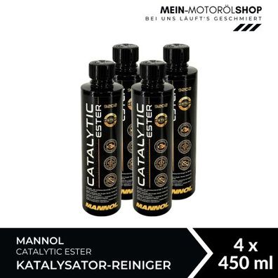 Mannol Catalytic Ester Katalysator-Reiniger 4x450 ML