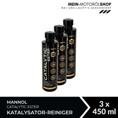 Mannol Catalytic Ester Katalysator-Reiniger 3x450 ML