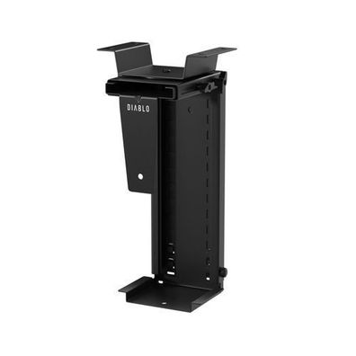PC-Halterung für unter dem Schreibtisch, hängend, für Gaming-Setups schwarz PC HOLDER