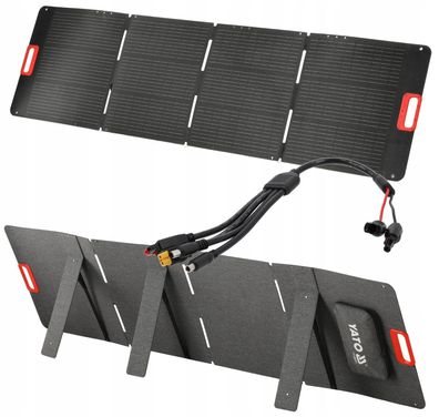 Solarpanel faltbar 200W 4in1 für Powerstation Balkon, Camping