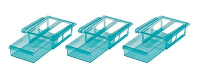 Kühlschrank-Schubfächer 3er-Set Vorratsfach Schubladen Vorratsdosen
