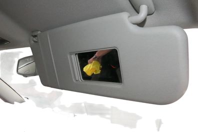 Skoda Octavia 1Z Sonnenblenden Sonnenblende grau rechts vorne Blende 1Z0857552H