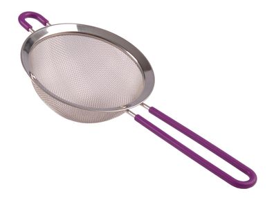 Edelstahl-Sieb 14cm Küchensieb Abtropfsieb Teesieb Mehlsieb Nudelsieb Metallsieb