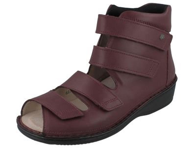 FINN Comfort Prophylaxe 96402 Damen Sandale rot Glattleder