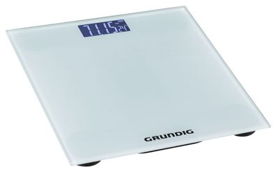 Digitale Personenwaage 28x28cm bis 180kg LCD-Display Körperwaage Raumtemperatur