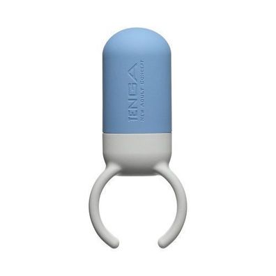Eleganter Tenga SVR Stimulationsring Blau mit Intensitätssteuerung - 5 Modi
