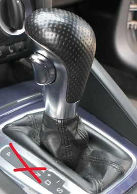 Audi A3 8P Schaltknauf Automatik Schaltknauf Schaltsack 8P1713141B Griff