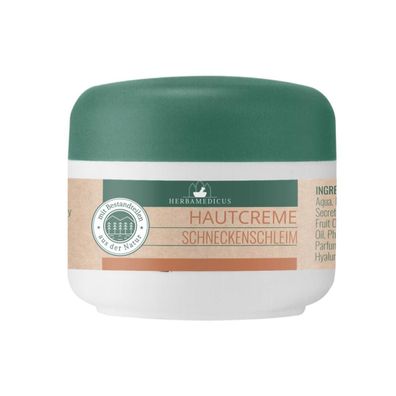 12x Herbamedicus Hautcreme 50ml Schneckenschleim Gesicht Tagespflege Nachtlotion