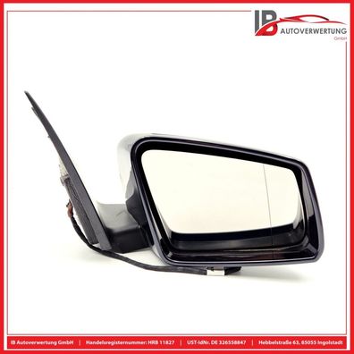 Außenspiegel Re 7 PIN Tansanitblau A2048103416 Mercedes C-KLASSE S204 C200 CDI