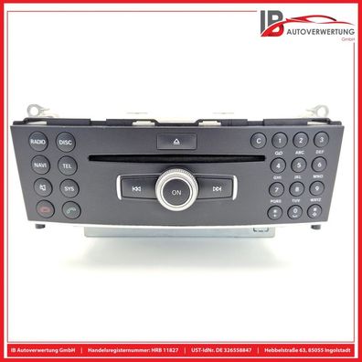 CD-Radio Autoradio NAVI A2048705696 Mercedes C-KLASSE S204 C200 CDI BECKER