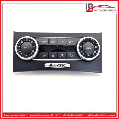 Heizungsbetätigung Klimabedienteil A2049003803 Mercedes C-KLASSE W204 C350 4M