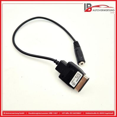 Kabel MI-AUX Original A0018276604 Mercedes C-KLASSE W204 C350 4M Mercedes