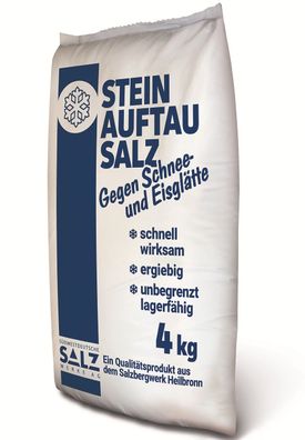 Steinauftausalz 4 kg Kornklasse EF trocken – Premium Streusalz