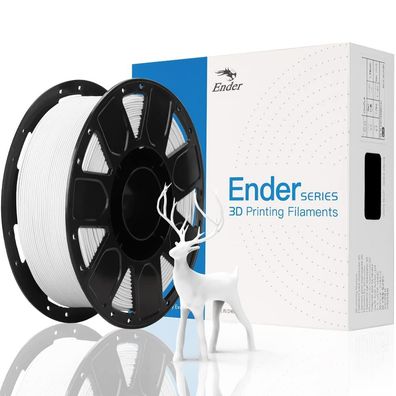 Creality PLA Filament 1,75 mm 1 kg Spule Weiß fér 3D-Drucker