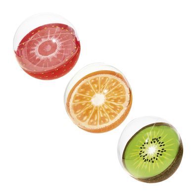 Wasserball Sommerfrucht Ø 34 cm - Design: Erdbeere