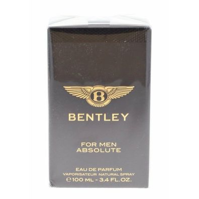 Bentley For Men Absolute Eau de Parfum für Herren 100 ml