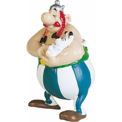 Asterix Figur Obelix mit Idefix 8 cm