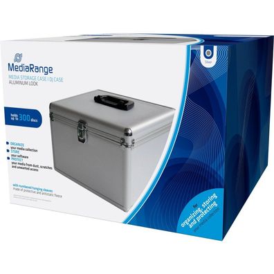 MediaRange MediaRange CD DJ-Case für 300 CD/DVDs silver