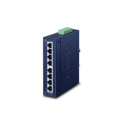 PLANET 8-Port 10/100/1000T Industrial Gigabit Ethernet