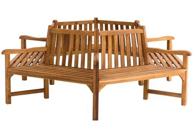 Baumbank Sonja mit Armlehnen 250 cm