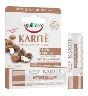 Equilibra Lippenbalsam mit Shea-Butter, 5,5 ml