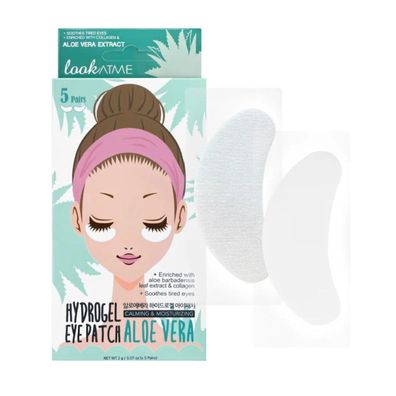 LOOK AT ME Hydrogel Augenpflaster Aloe Vera 5 Stk