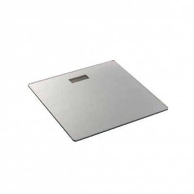 Digitale Personenwaage bis 150 kg, mit LCD-Display - Metallic-Optik