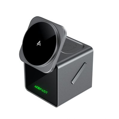 Acefast E34 3 in 1 Induktionsladegerät 22,5W Grau