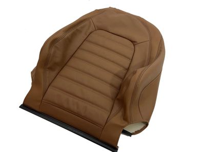 Original VW Lehnenbezug Beifahrersitz Leder Bezug Scirocco 3 rechts Braun Lehne
