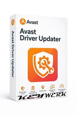 Avast Driver Updater - 1 PC / 1 Jahr - Vollversion Blitzversand (DE / EU)