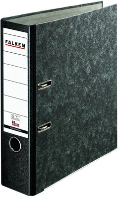 Original Falken Recycling Plus Ordner Wolkenmarmor. Made in Germany. 8 cm breit DIN A
