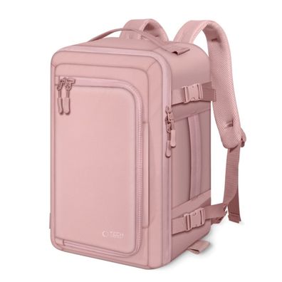 Tech-Protect Defender S50 Reiserucksack 20 l für Handgepäck Ryanair & Wizz Air – Pink