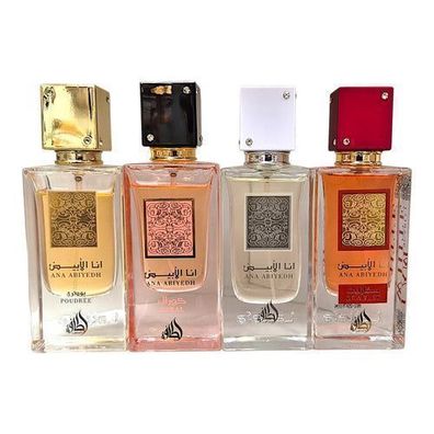 Lattafa Ana Abiyedh Serien Poudree, Coral, Rouge, Scarlet, EDP 60ml 1 Stk