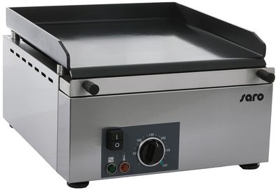 SARO Griddleplatte GPK 400 Gastronomie 1 Heizzone Edelstahl 3kW