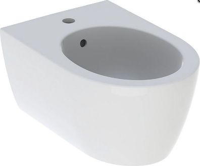 Geberit GE iCon Wandbidet, T:53cm mit Überlauf, weiß,