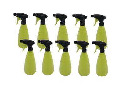 10x Handsprüher Sprühflasche 785ml grün Pumpflasche Wassersprüher Zerstäuber