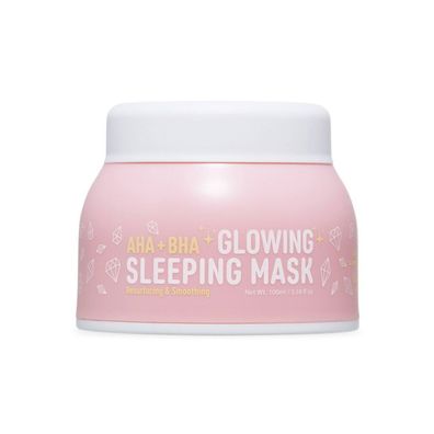 Look At Me, AHA + BHA Glowing Sleeping, Resurfacing, Nachtschlafmaske, 100 ml