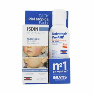 Isdin Nutratopic Gesichtscreme 50ml Set 2 Stück