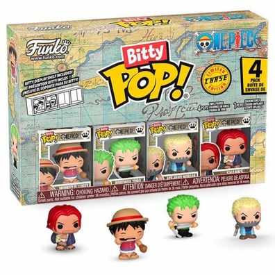 Blister Bitty POP One Piece Ruffy mit 4 Figuren