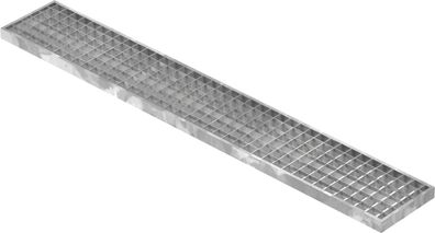 Garagen-Gitterrost | Maße: 190x1240x30 mm 30/30 mm | aus S235JR (St37-2), im Vollbad
