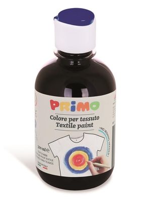 Textilfarbe Primo in Einzelfarben, 300 ml - Farbe: schwarz