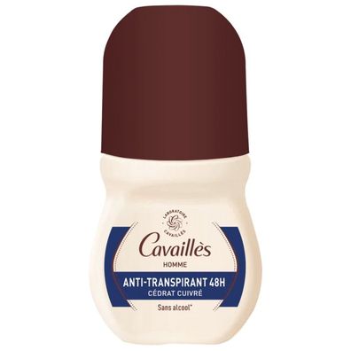 L' omme, 48-Stunden-Schutz, Cedrat Cuivre, Deo-Roll-On, für Herren, 50 ml