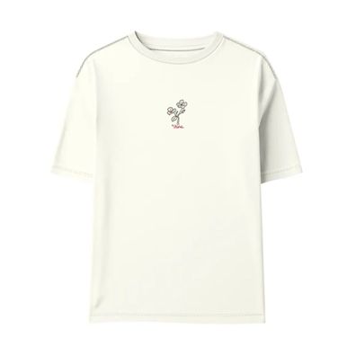 VANS Women Shirt Hand Drawn Floral marshmallow