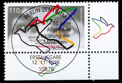 BRD 1998 Nr 2025 ZENTR-ESST ECKE-URE X2CBD26