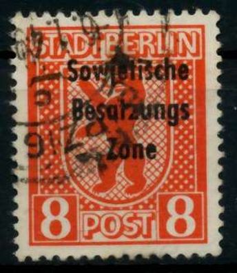 SBZ ALLG. Ausgaben Nr 202Avx gestempelt X8E0E16
