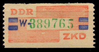 DDR DIENST Wertstreifen Nr 27W ungebraucht X979DFE