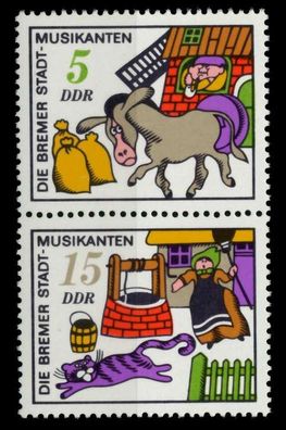 DDR Zusammendruck Nr SZd116 postfrisch SENKR PAAR SBD1E72